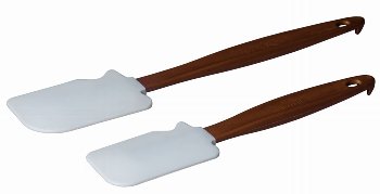 Stielschaber 26cm, Kunststoffgriff/-stiel, extra hygienisch