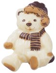 @ Gießform-Blister für Teddybär (2 Blister für 90 Stk)