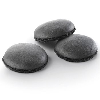 @ Macaron-Schalen Schwarz (384 Stk)