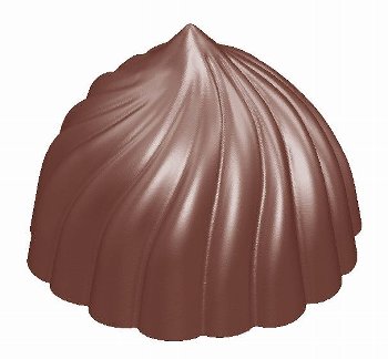@ Gießform Praline | Pralinengießform 21 runde Formen | Rosettenformen