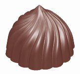 @ Gießform Praline | Pralinengießform 21 runde Formen | Rosettenformen