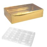 @ Macaron-Schachtel 25-er gold 'Acidulees'