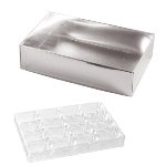 @ Macaron-Schachtel 16-er silber 'Acidulees'