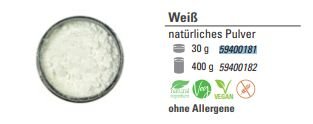 Lebensmittelfarbe weiß (30g)
