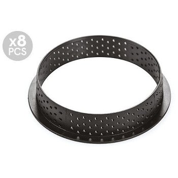@ Torten- | Tartes- | Dessert-Ring Rund mikrogelocht 70/20 (8 Stk)