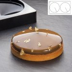 @ Silikon-Matte | -Form 2 runde Formen 'Frisbee' klein (30x17,5cm)