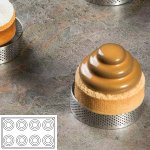 @ Silikon-Matte | -Form 8 runde Formen | Turm 'Step' (30x17,5cm)
