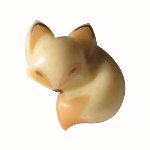 @ Schoko-Dekor Aufleger weiß Fuchs (60 Stk)
