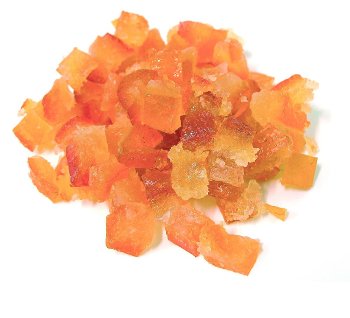 @ Orangen-Würfel kandiert 8x8mm