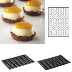 @ Silikon-Matte | -Form 104 runde Formen | Törtchen | Tartelettes 'Pomponettes' (60x40cm)
