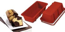 @ Silikon-Matte | -Form | Einzel- | Kuchenform | Kastenform rechteckig 'Königskuchen'