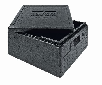 @ Thermo-Transportbox für Torten-/ Pizza, quadratisch, 35ltr