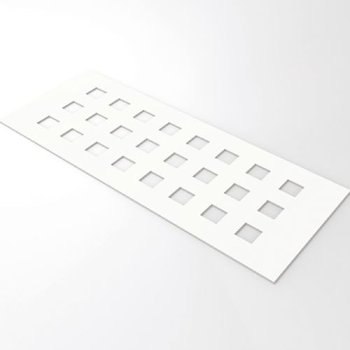 @ Schablone | Aufstreichmatte Carré | Quadrat (39x15cm)