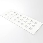 @ Schablone | Aufstreichmatte Carré | Quadrat (39x15cm)