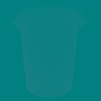 @ Tonne 100 Ltr. weiß