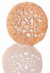 @ Isomalt-Dekor Aufleger Rund bronze 'Opalines' (32 Stk)