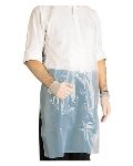 Einweg-Arbeitsschürzen mit Brustlatz (100 Stk)