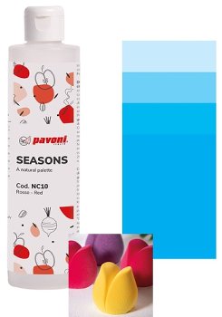@ Kakaobutter gefärbt hellblau (200g)