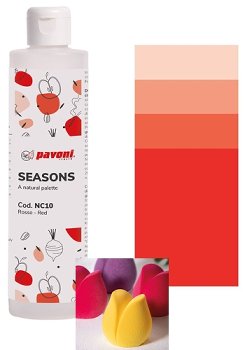@ Kakaobutter gefärbt rot (200g)