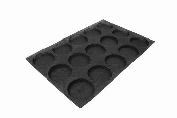 Silikon-Matte | -Form 15 Buns/Hamburger (60x40cm)