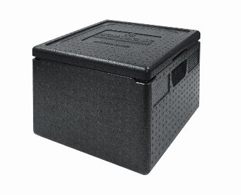@ Thermo-Transportbox für Torten-/ Pizza, quadratisch, 32 ltr