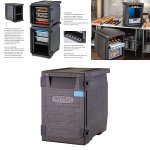 @ Thermo-Transportbox schwarz, 1/1GN, rechteckig, V86