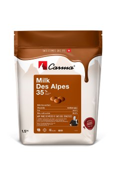 @ Couverture 'Des Alpes' 35% milch, Drops | Chips