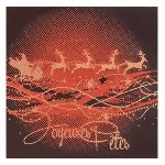 @ Schoko-Dekor Aufleger Carré bitter | Motiv 'Joyeuses Fêtes' (240 Stk)