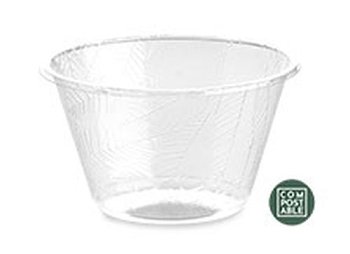 BIO PLA Becher Foglia 450cc (100 Stk)