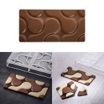 Gießform für Tafel 100g Design 'Flow' (275x175mm)