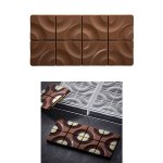 Gießform für Tafel 100g Design 'Target' (275x175mm)