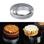 Torten- | Tartes- | Dessert-Ring Rund mikrogelocht 90/35