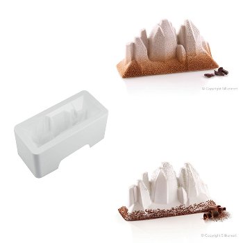 @ Silikon-Matte | -Form Berge '3 Gipfel'