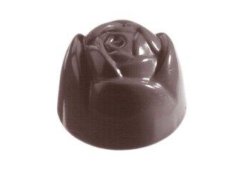 @ Gießform Praline | Pralinengießform 21 Rosenformen