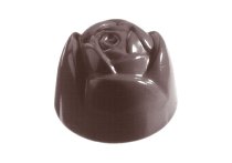 @ Gießform Praline | Pralinengießform 21 Rosenformen