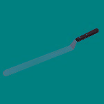 @ Winkelpalette 32,5cm Streichfläche, Gesamtlänge 36cm