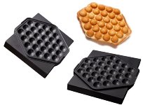 @ Backplattensatz 'Bubble Waffel' für SWiNG-Backsystem