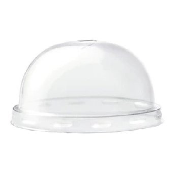 BIO PLA Domdeckel für Trinkbecher Everyday 200cc - 250cc - 335cc transparent