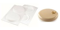 @ Silikon-Matte | -Form 2 runde Formen 122/20