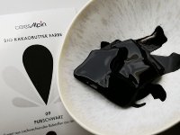 BIO Kakaobutter | Purfarbe Drops | Chips gefärbt schwarz (50g)