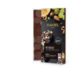 @ Tafel-Schokolade dunkel | zartbitter 'Noir Mendiant' 72% mit Trockenfrüchten (100g)