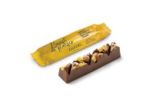 Schokoladen-Riegel vollmilch 'Boost de Plaisir' (30g) gelb