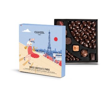 @ Coffret-Schachtel mit Pralinen & Dragees 'Coffret Pause' (180g)