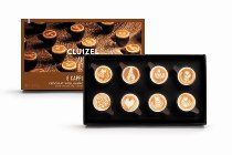 @ Coffret-Schachtel mit 8 Pralinen-Cappucinotassen (90g)