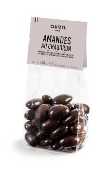@ Tütchen Mandeln schokoliert 'Amandes au Chaudron' (130g)