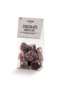 @ Tütchen Pralinen gemischt 'Chocolats Noir et Lait' (130g)