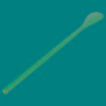 @ Rührspatel oval Holz 45cm