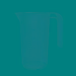@ Messbecher 0,25 Ltr. Kunststoff Polypropylen