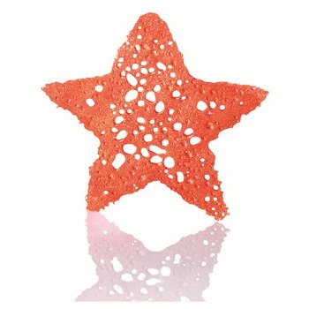 @ Isomalt-Dekor Aufleger Stern bronze 'Opalines' (32 Stk)