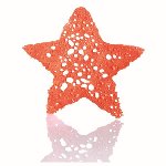@ Isomalt-Dekor Aufleger Stern bronze 'Opalines' (32 Stk)